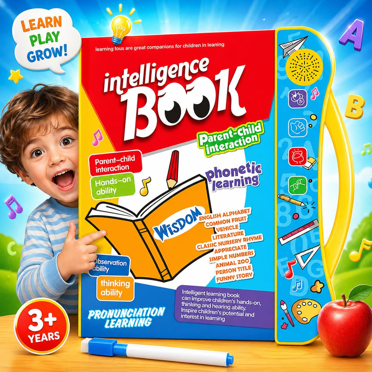 Kids Smart Audio Learning Book 📚