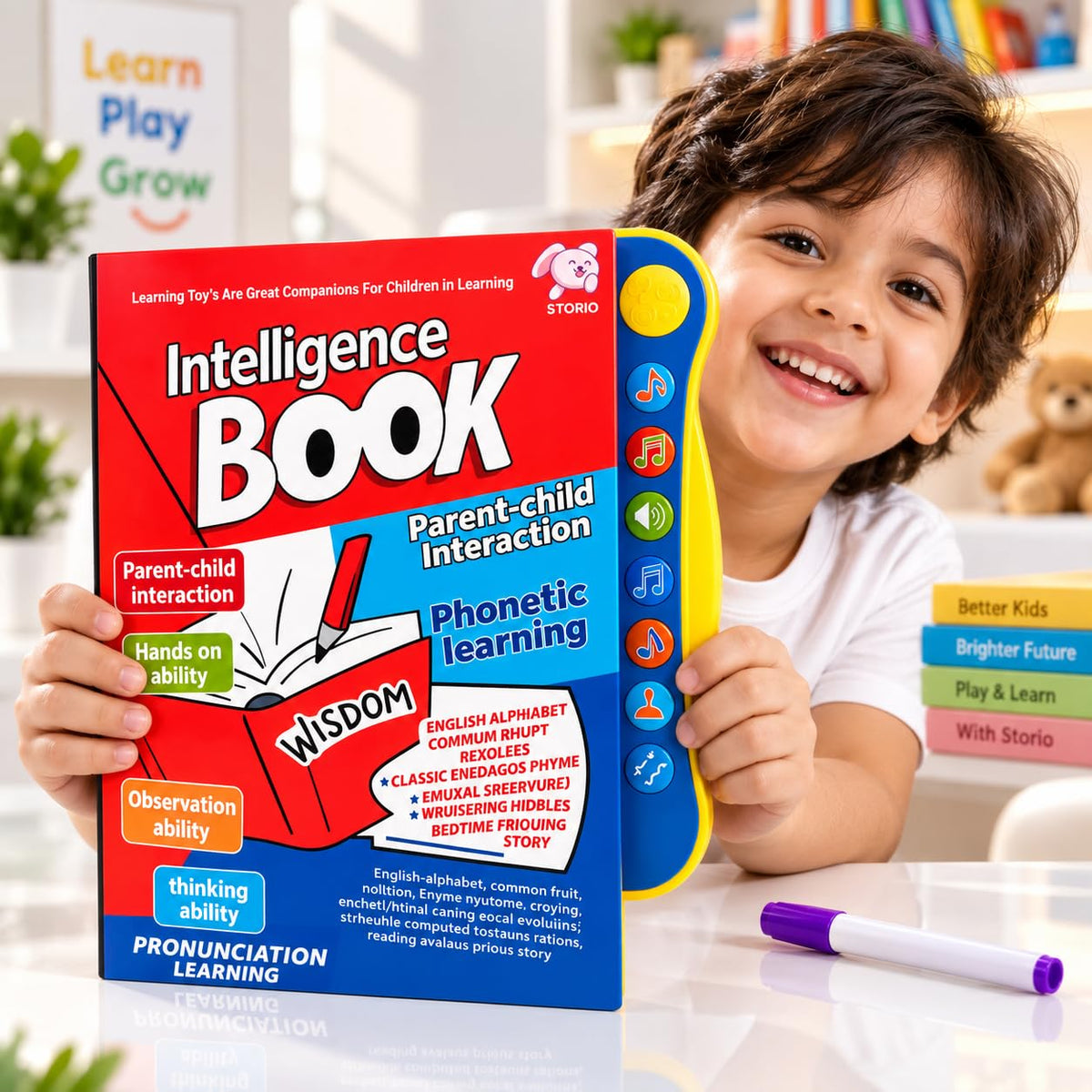 Kids Smart Audio Learning Book 📚