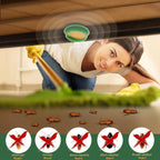 Premium Cockroach Killer Gel Pods (Pack of 12) - Fast-Acting, Pet-Safe Roach Bait Station for Home & Kitchen